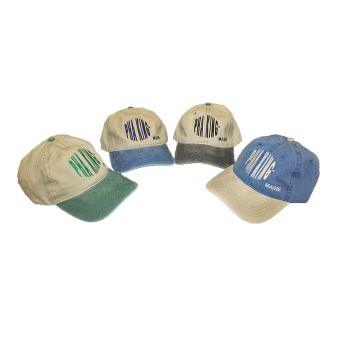 Pha King Maine Canvas Hat (two Tone)