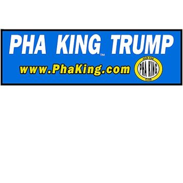 Pha King Trump Bumper Sticker
