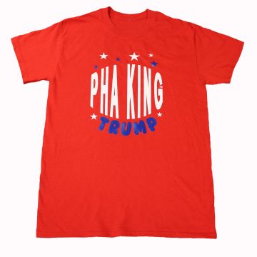 Pha King Trump T Shirt (red)